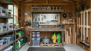 allotment-shed-organization-ideas