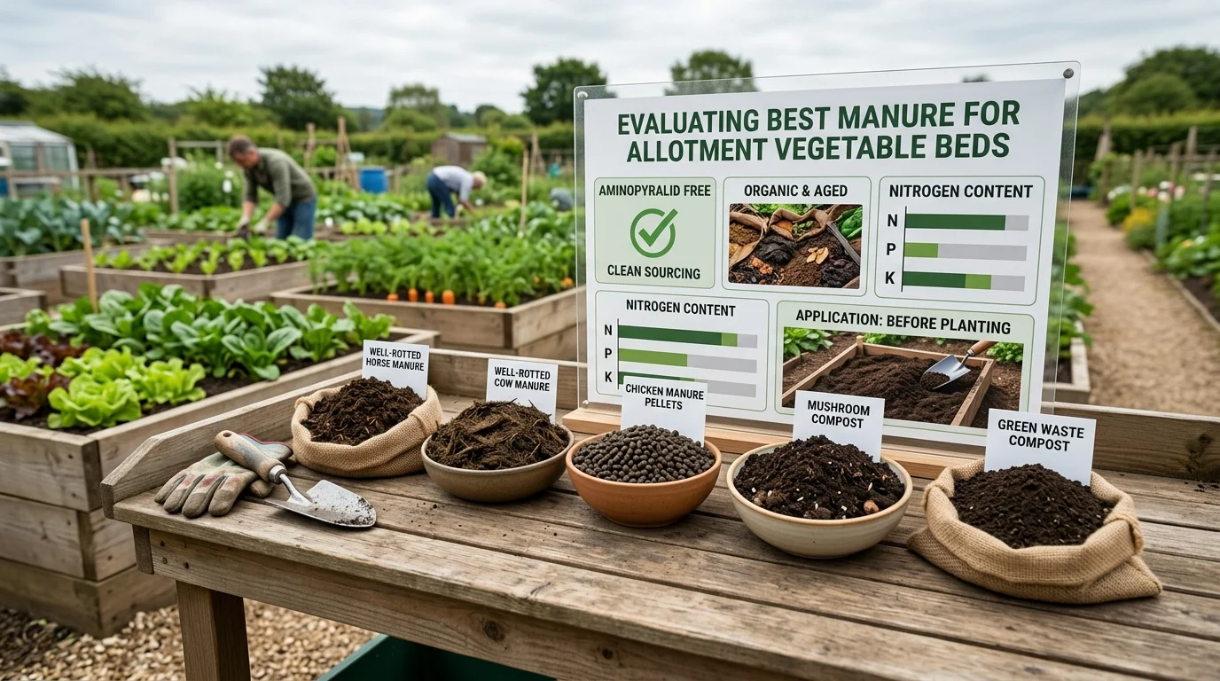 best-manure-allotment-vegetable-beds