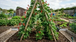 grow-runner-beans-allotment