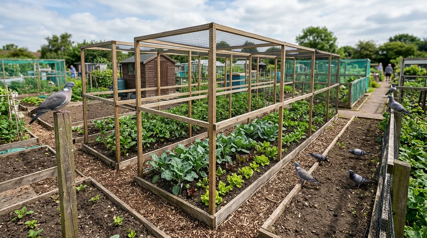stop-birds-eating-allotment-crops